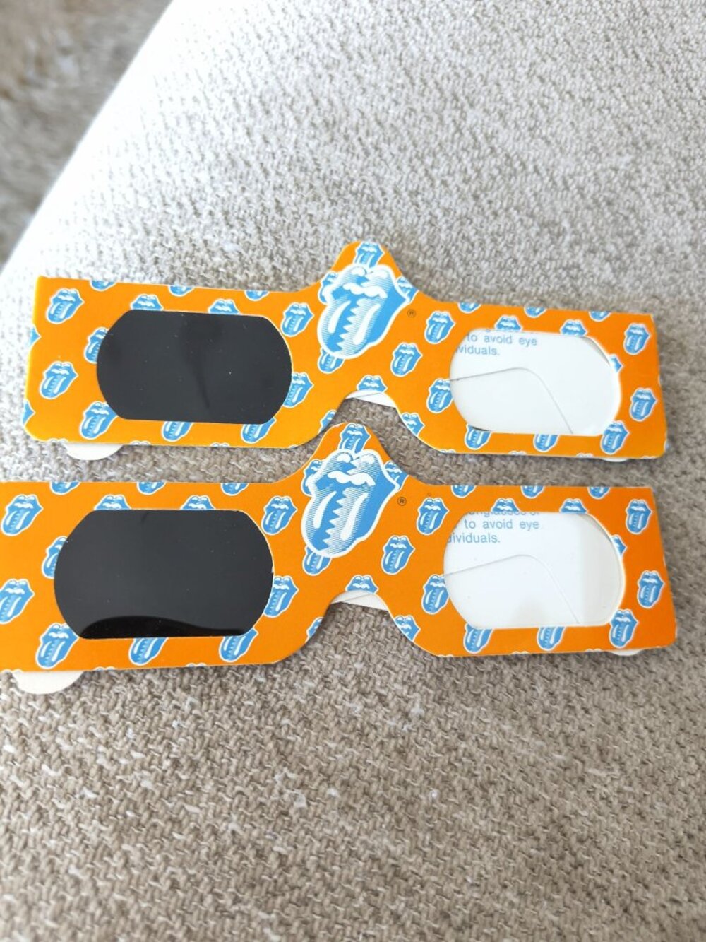 19 Hollywood 3D cardboard glasses, Rolling Stones ~Married with children~ Coca C - Picture 2 of 16
